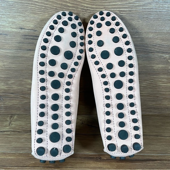 Mercanti Fiorentino Pink Suede Slip-On Loafers Women’s Size 9.5 Shoes Flats - Picture 8 of 12